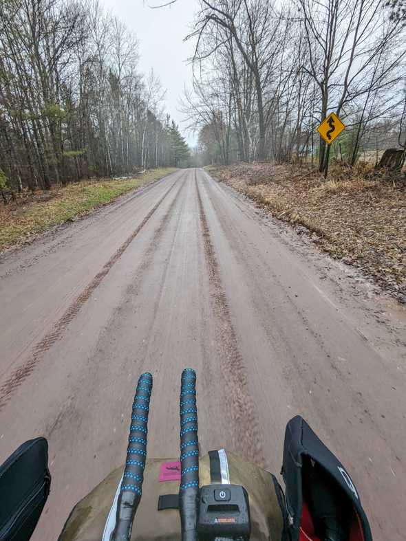 fog road