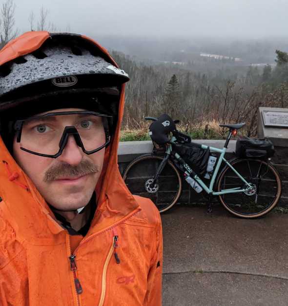 rain selfie
